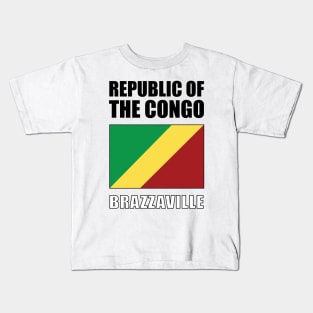 Flag of Republic of the Congo Kids T-Shirt